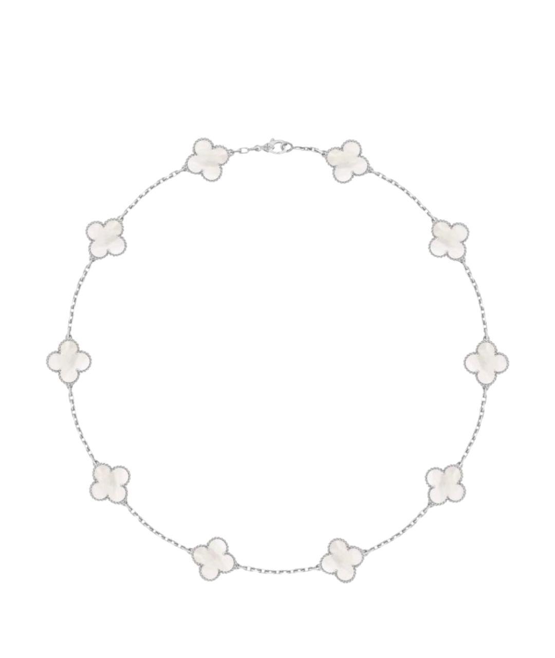 VAN CLEEF & ARPELS Белое колье из белого золота, фото 5