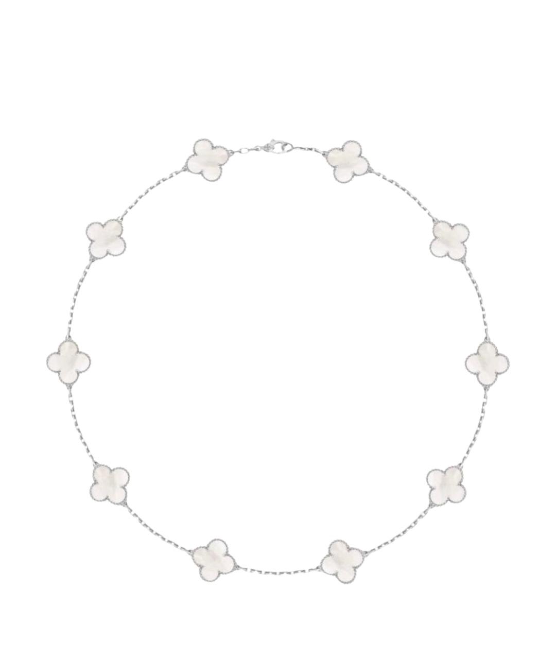 VAN CLEEF & ARPELS Белое колье из белого золота, фото 1