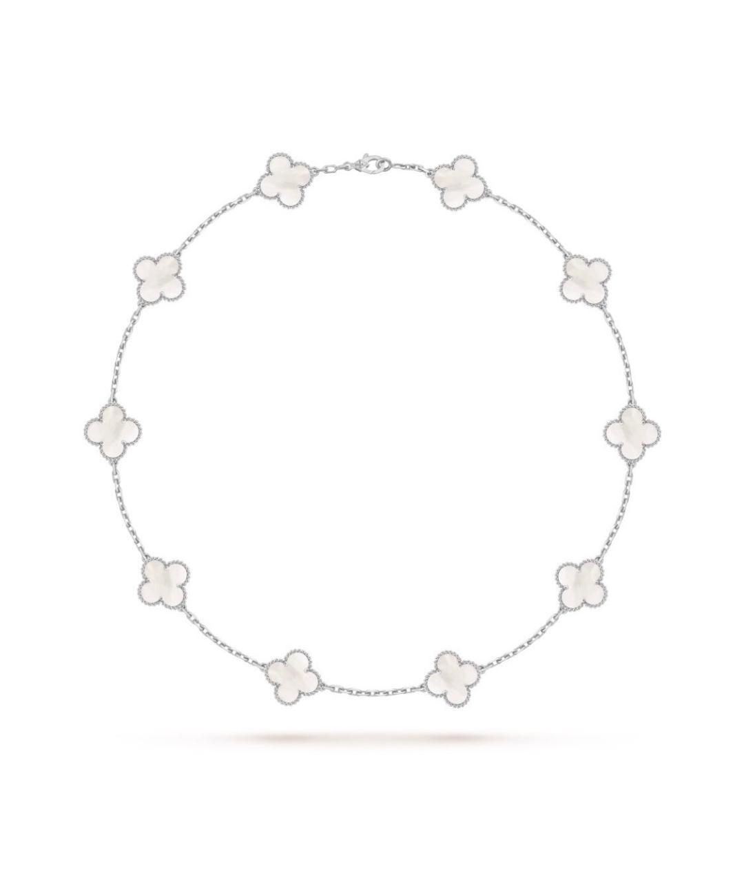 VAN CLEEF & ARPELS Белое колье из белого золота, фото 4