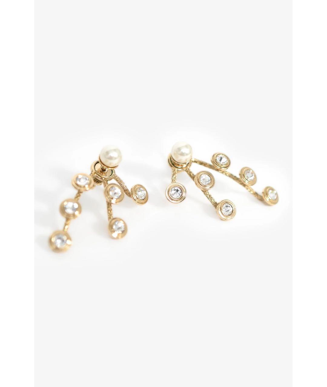 CHRISTIAN DIOR Золотые серьги, фото 9