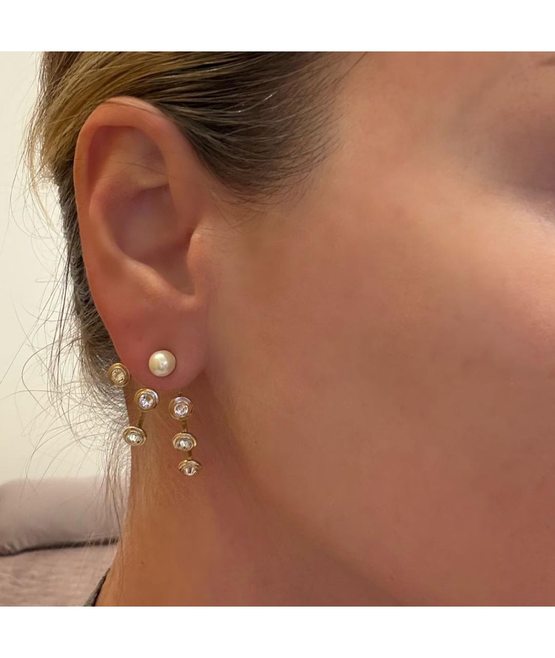 CHRISTIAN DIOR Золотые серьги, фото 4