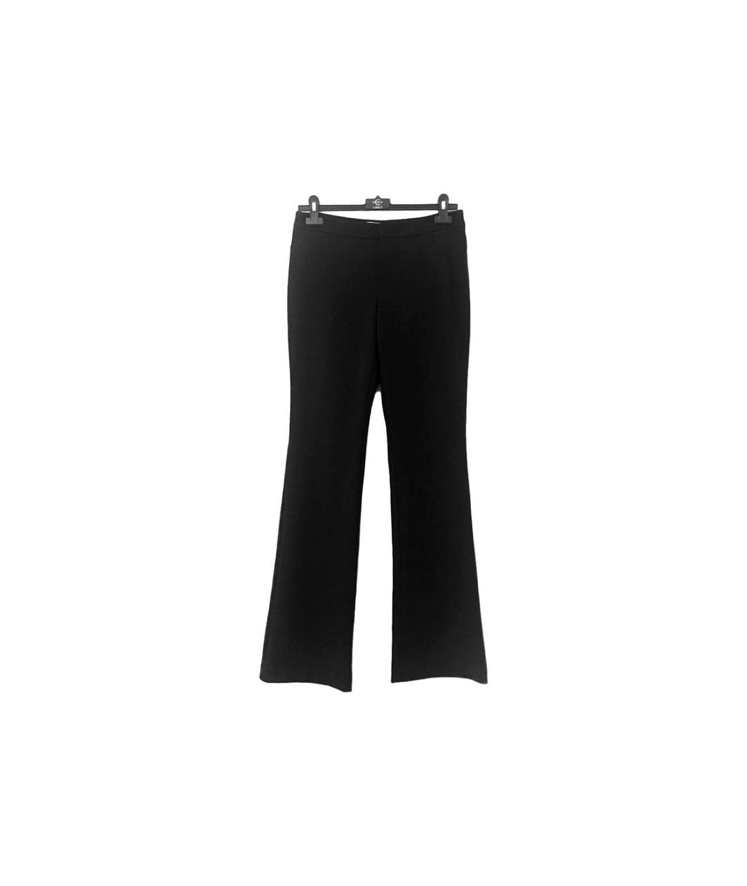 MICHAEL KORS Черные вискозные брюки широкие, фото 1