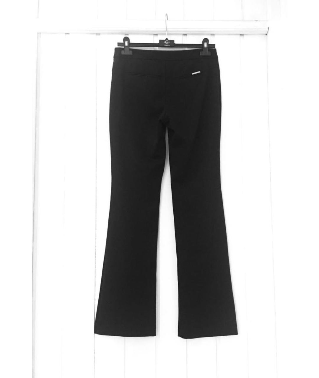 MICHAEL KORS Черные вискозные брюки широкие, фото 4