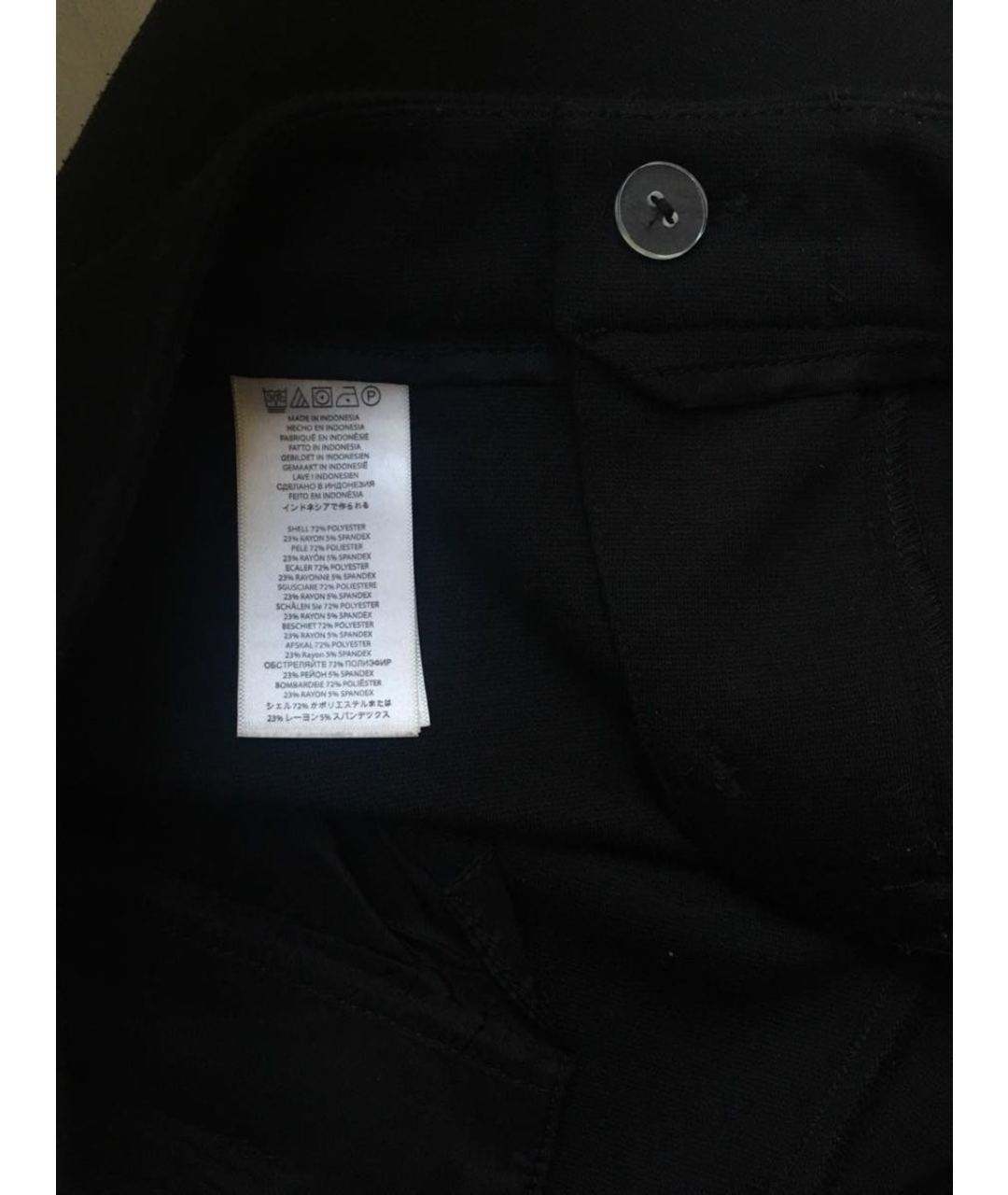 MICHAEL KORS Черные вискозные брюки широкие, фото 5