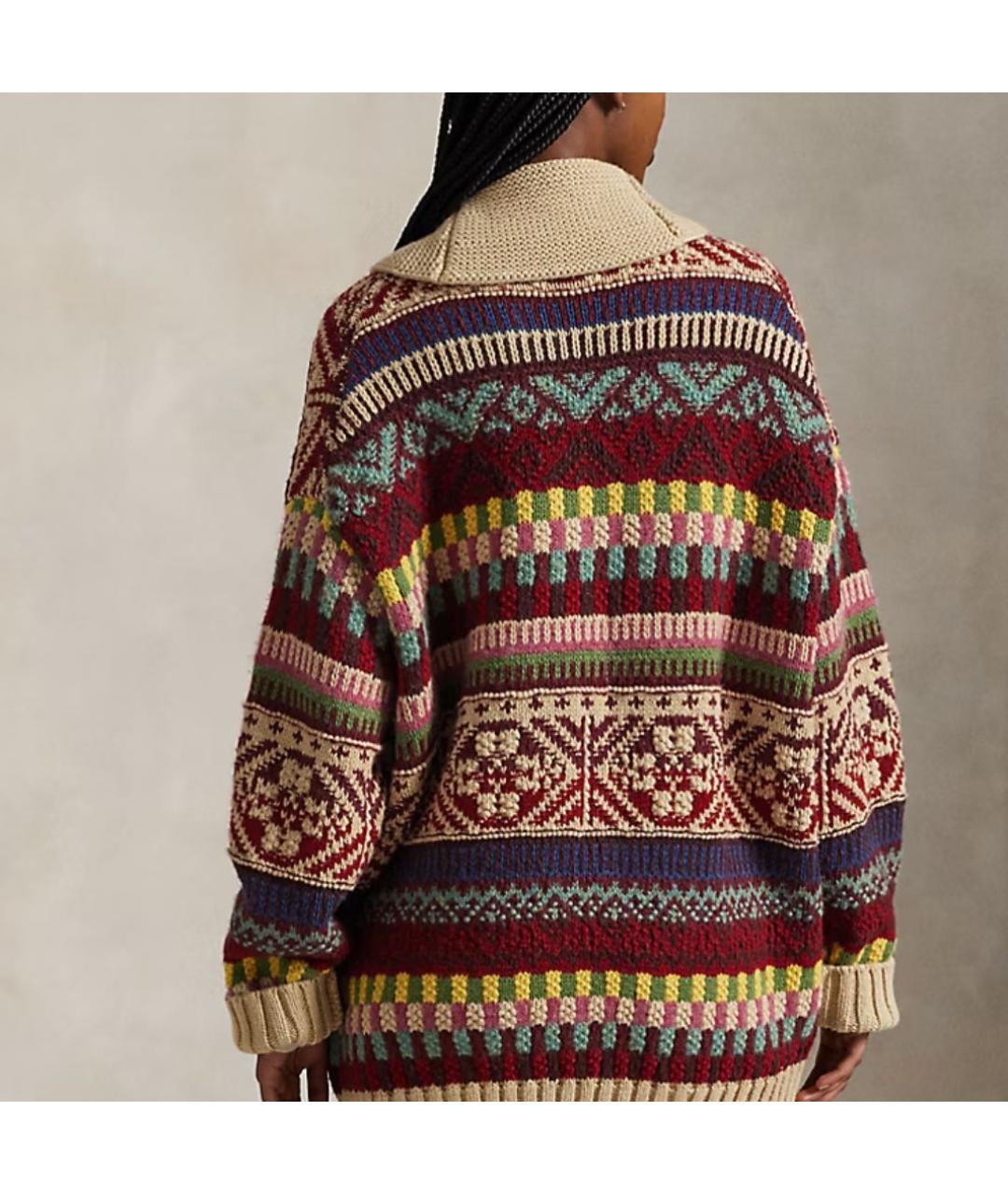 POLO RALPH LAUREN Красный кардиган, фото 4