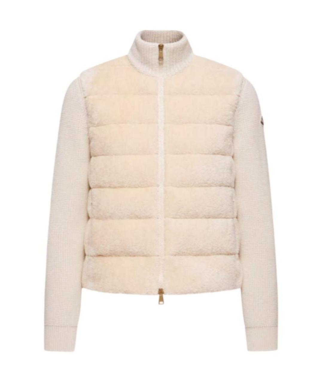 MONCLER Белая куртка, фото 1