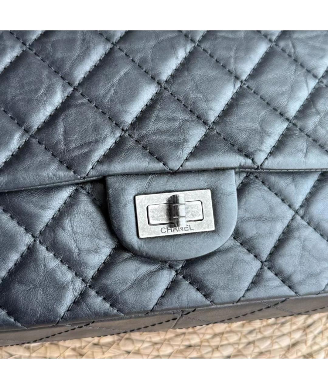 CHANEL Черная кожаная сумка через плечо, фото 4