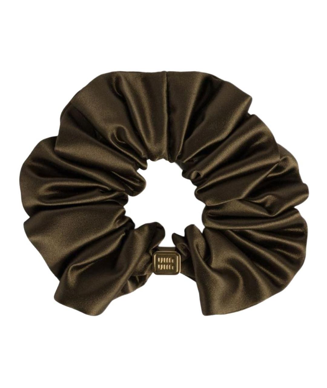 MIU MIU Зеленая резинка, фото 1