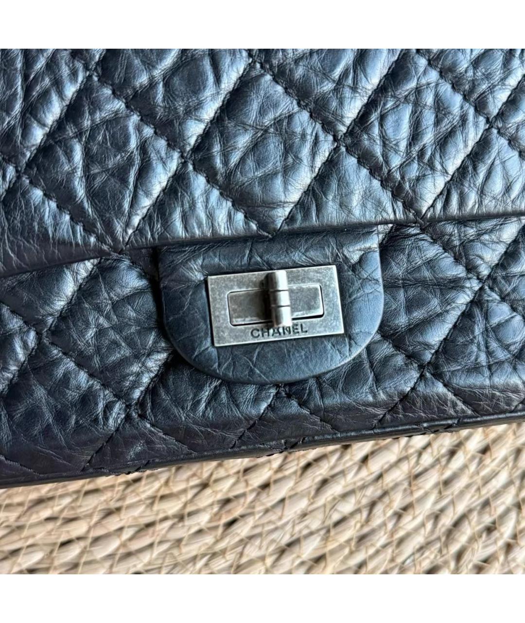 CHANEL Черная кожаная сумка через плечо, фото 5