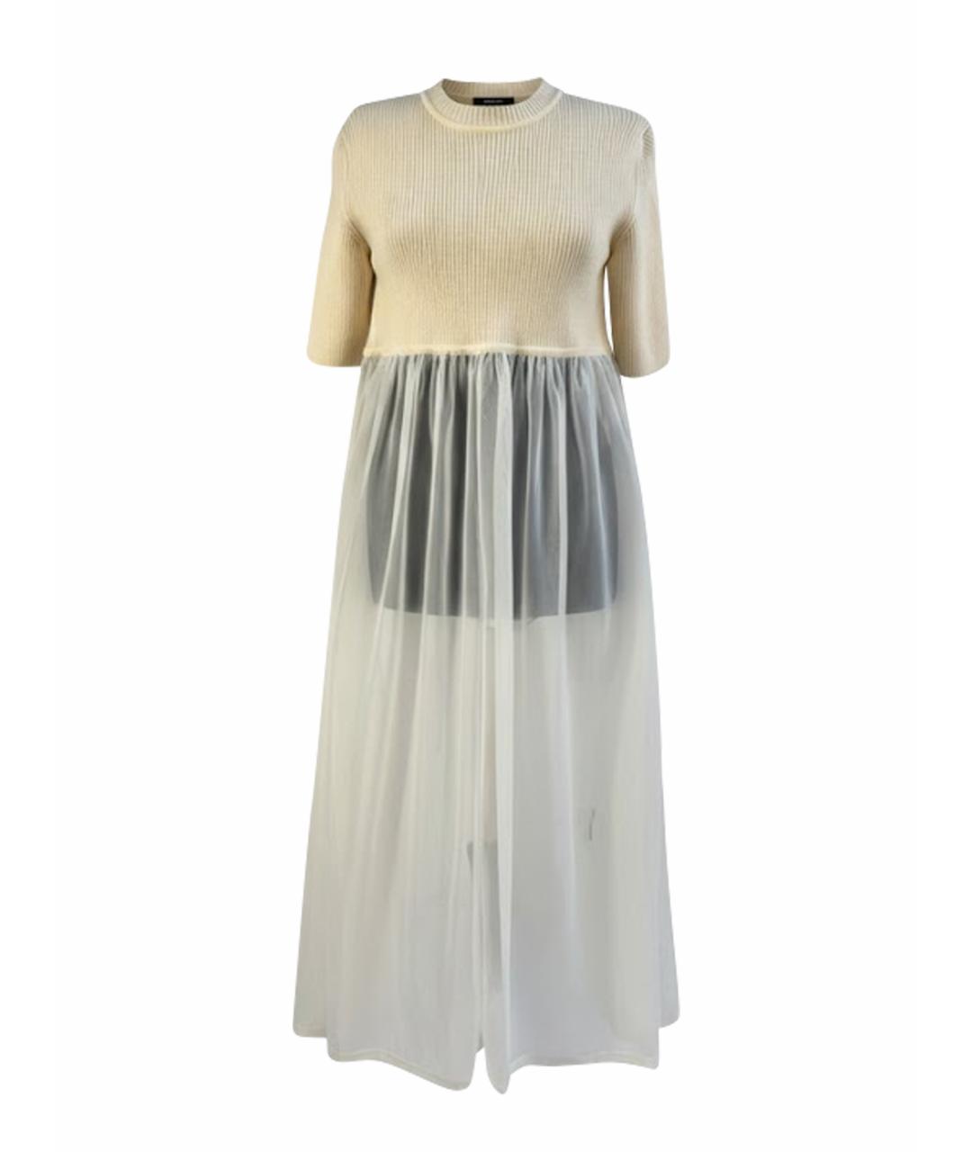 JIL SANDER Белое платье, фото 1