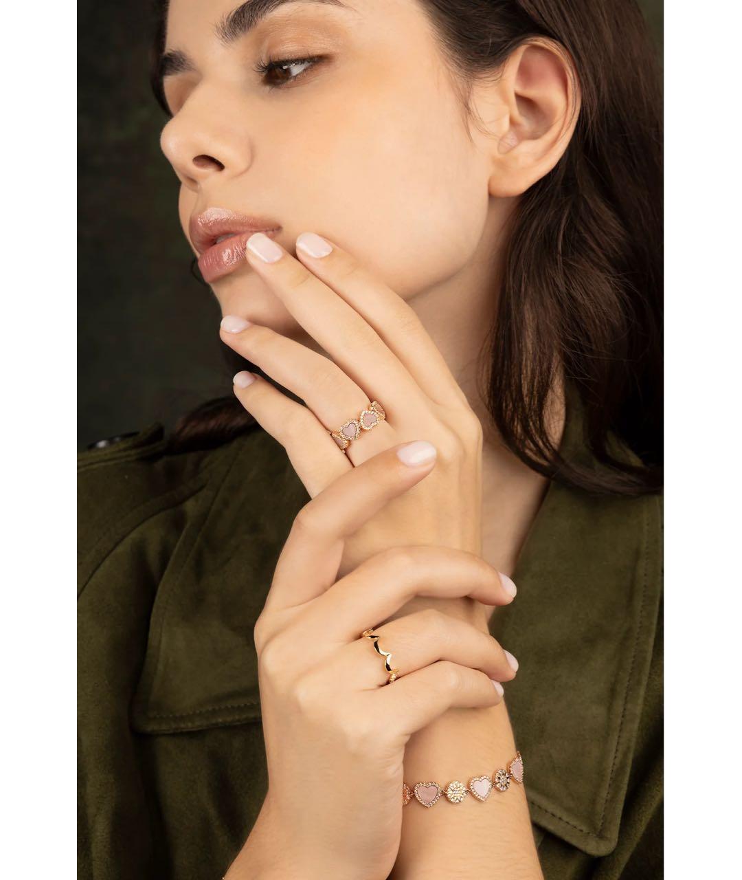 APM Monaco Золотое позолоченное кольцо, фото 4