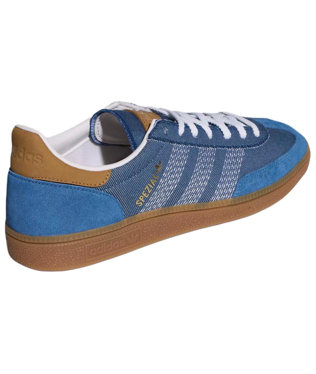 ADIDAS Синие текстильные кеды, фото 4