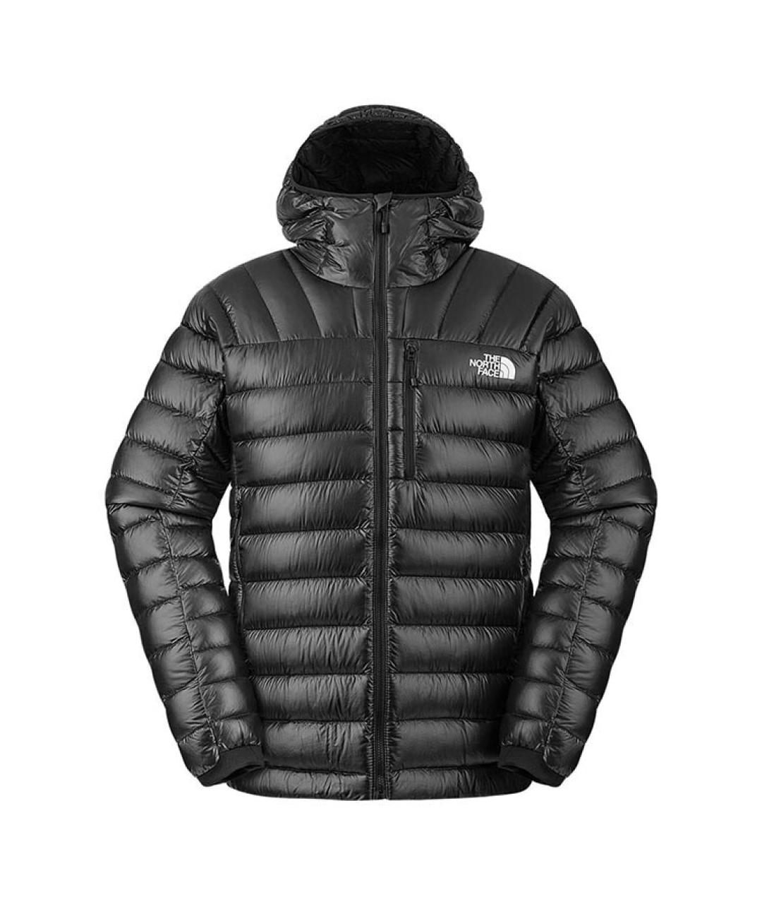 THE NORTH FACE Черный полиамидовый пуховик, фото 1