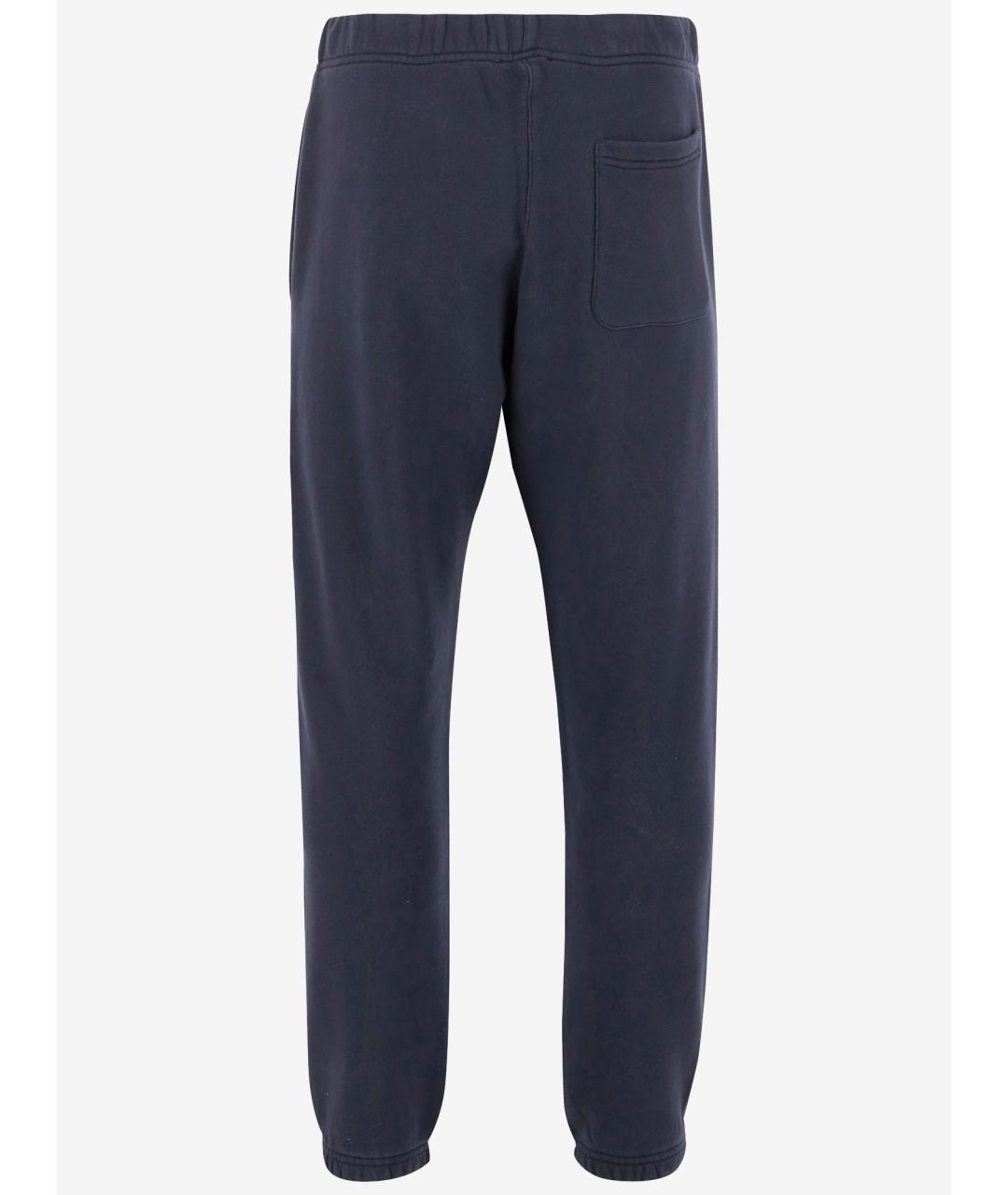 AUTRY Синие хлопковые повседневные брюки, фото 2