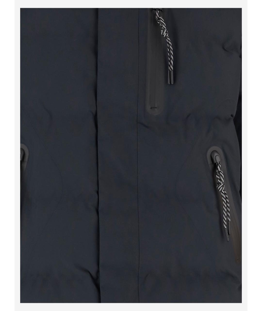 SAVE THE DUCK Темно-синяя полиамидовая куртка, фото 3