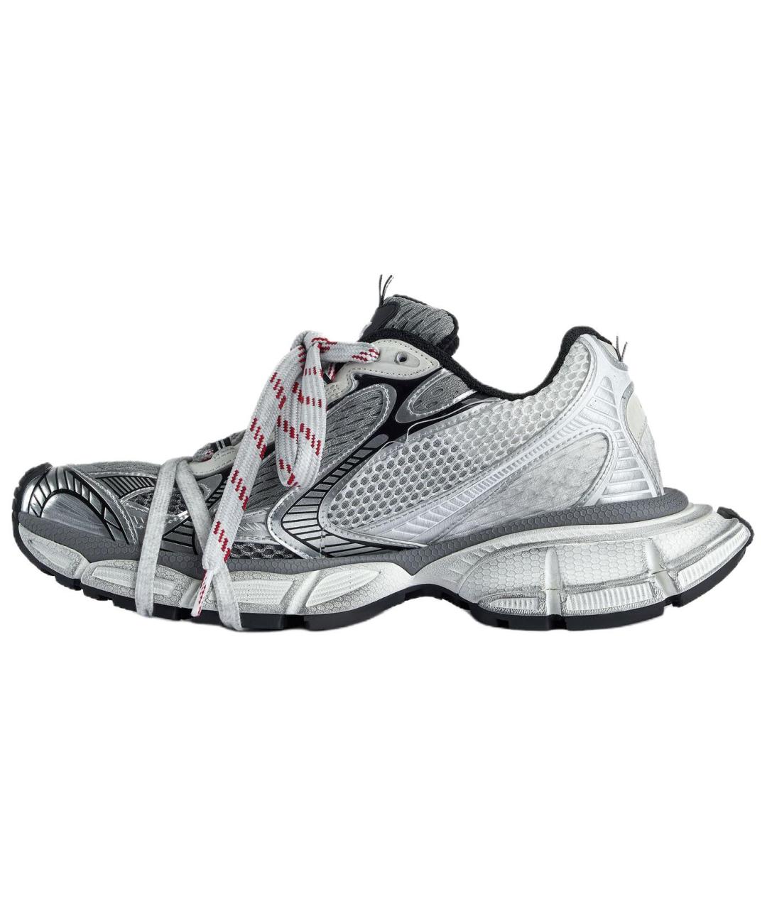 BALENCIAGA Белые низкие кроссовки / кеды, фото 2