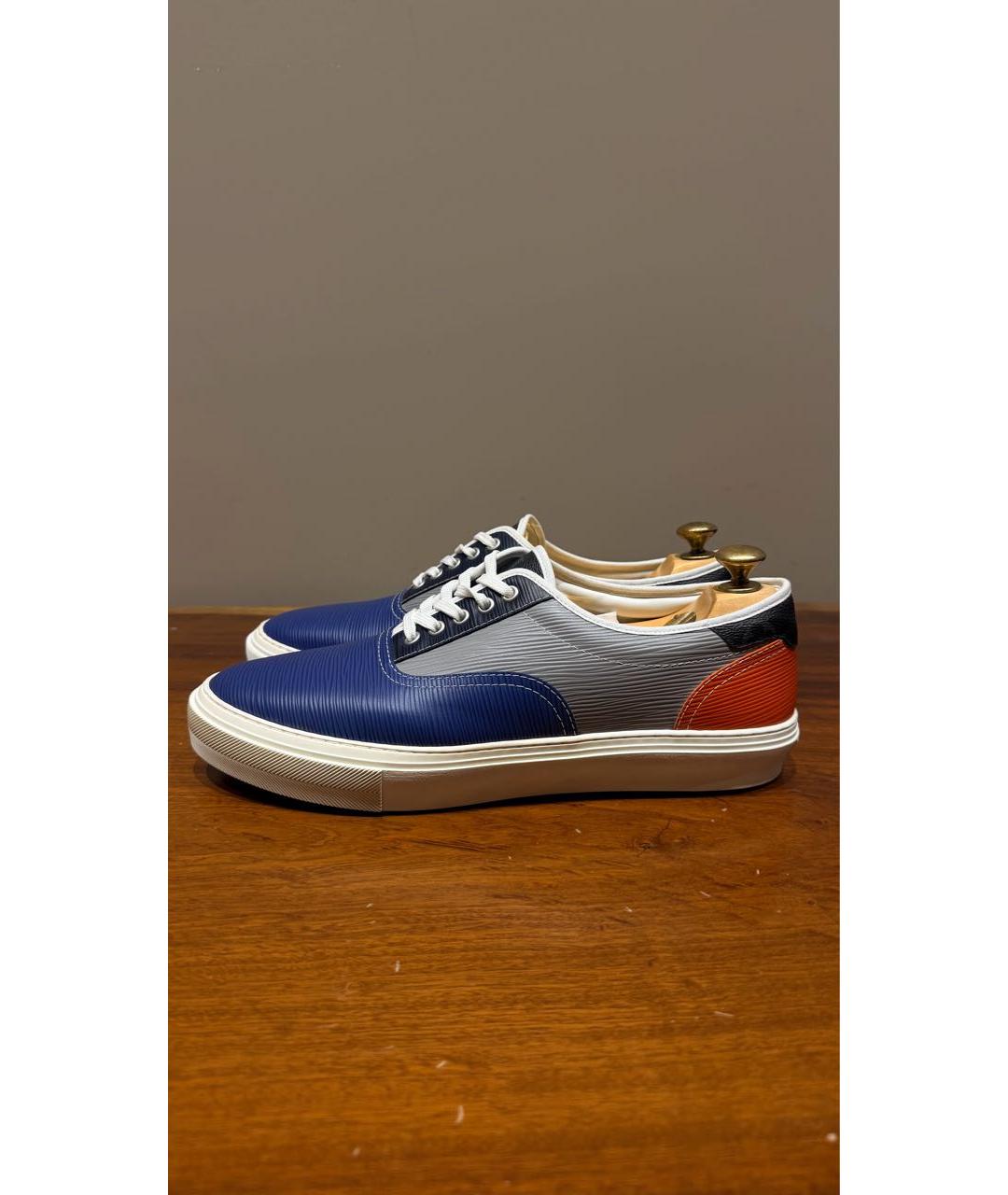 LOUIS VUITTON Кожаные низкие кроссовки / кеды, фото 7