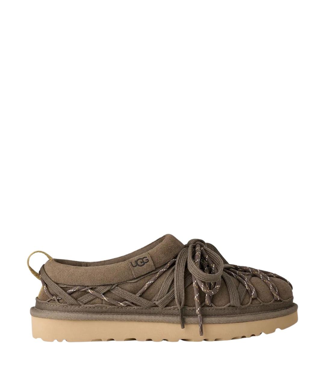 UGG AUSTRALIA Коричневые замшевые мюли, фото 1