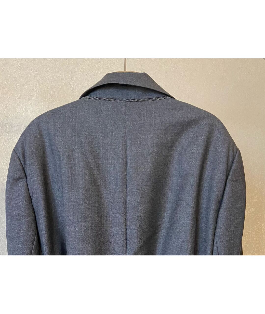 BRUNELLO CUCINELLI Серый шерстяной жакет/пиджак, фото 2