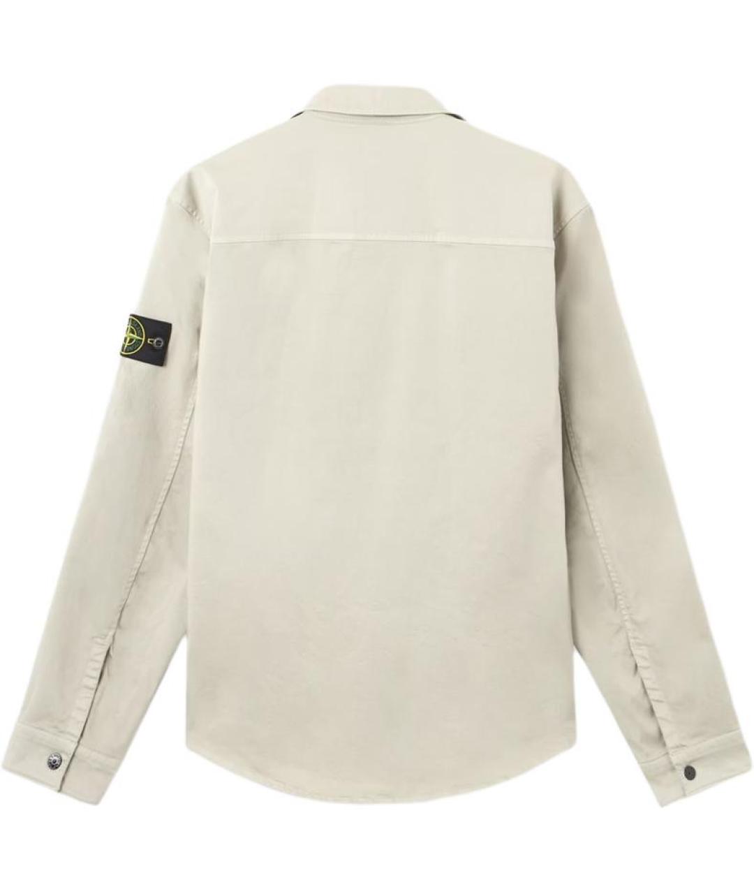 STONE ISLAND Серая кэжуал рубашка, фото 2