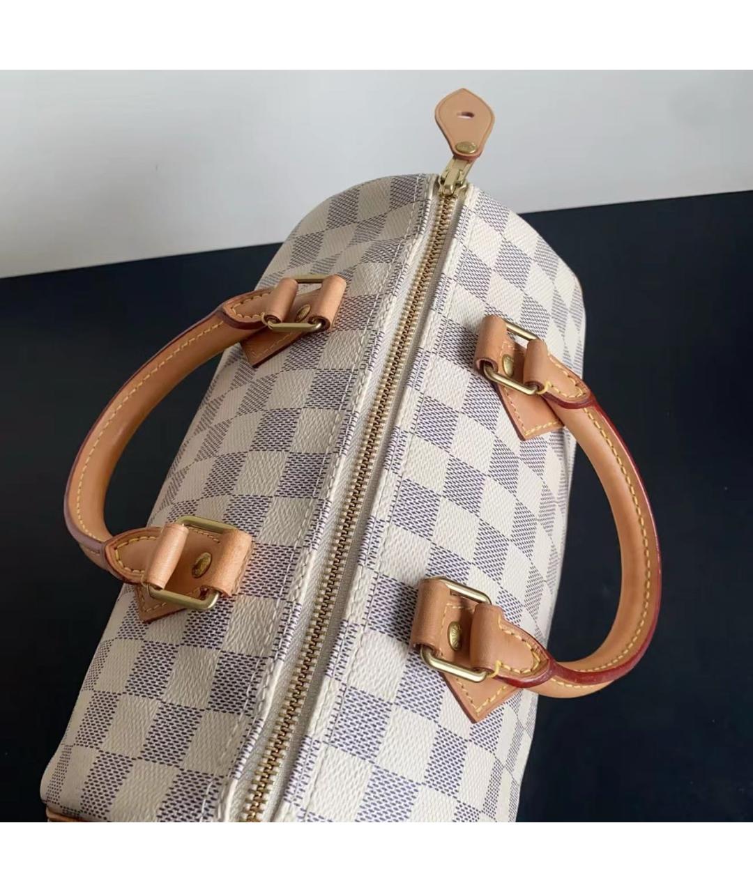 LOUIS VUITTON Бежевая сумка с короткими ручками, фото 3