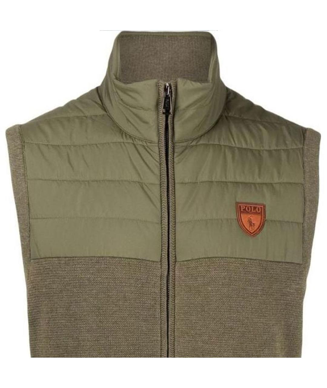 POLO RALPH LAUREN Зеленый жилет, фото 5