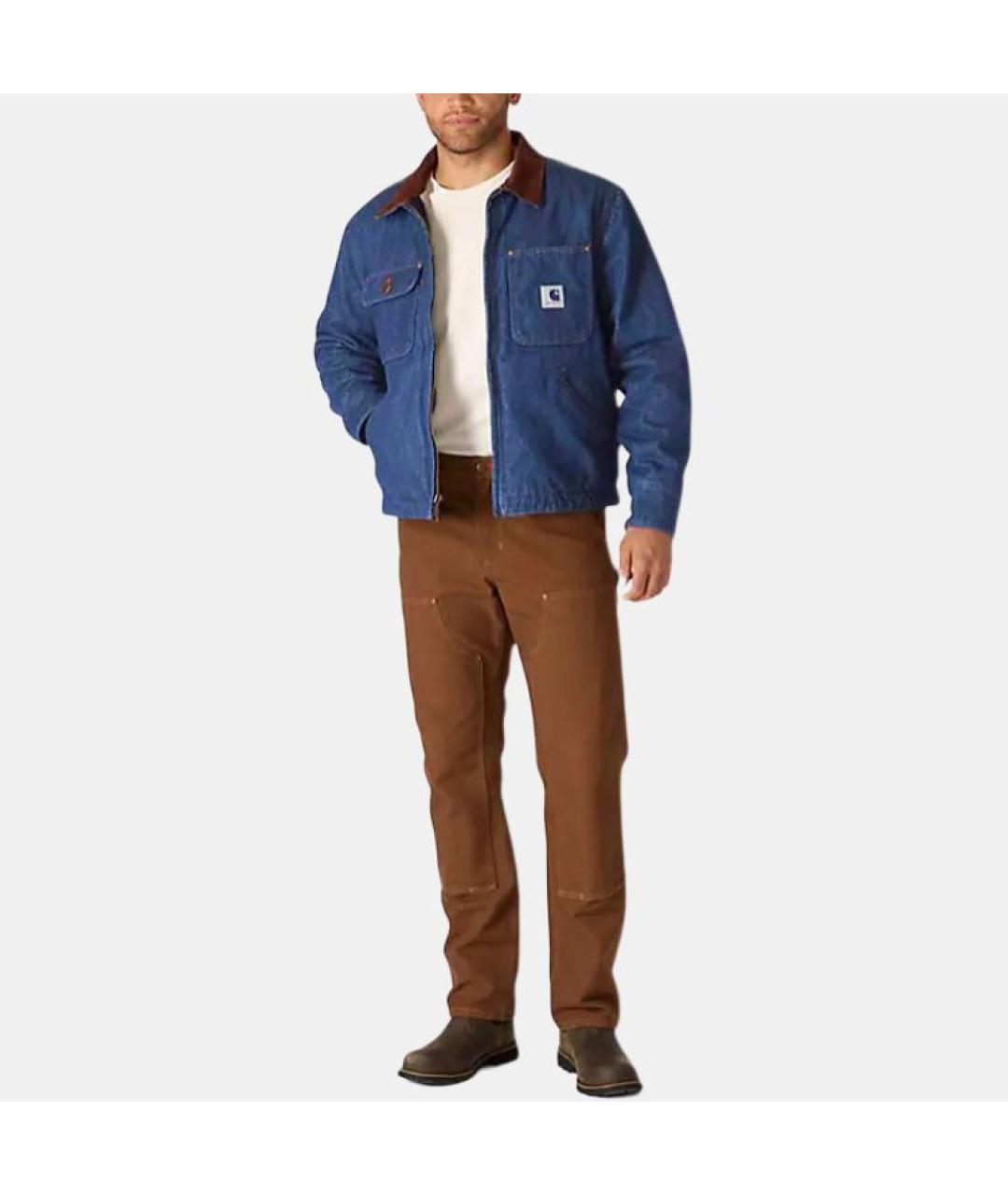 CARHARTT Синяя хлопковая куртка, фото 4