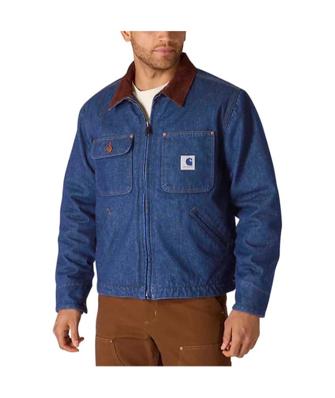 CARHARTT Синяя хлопковая куртка, фото 2