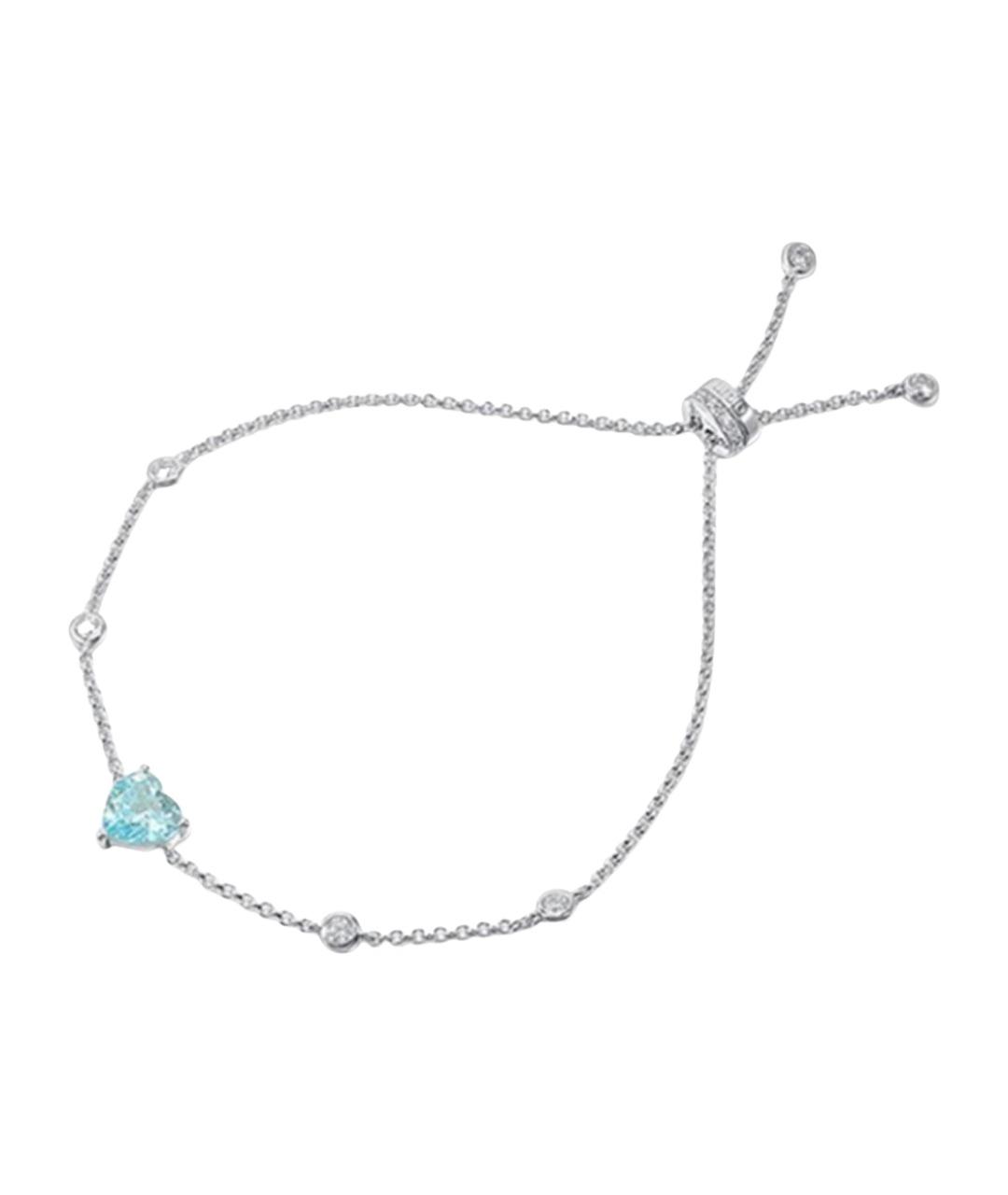 APM Monaco Голубой серебряный браслет, фото 1