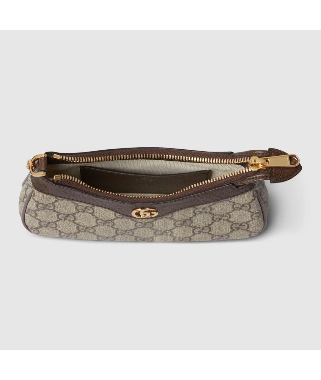 GUCCI Коричневая сумка с короткими ручками, фото 4