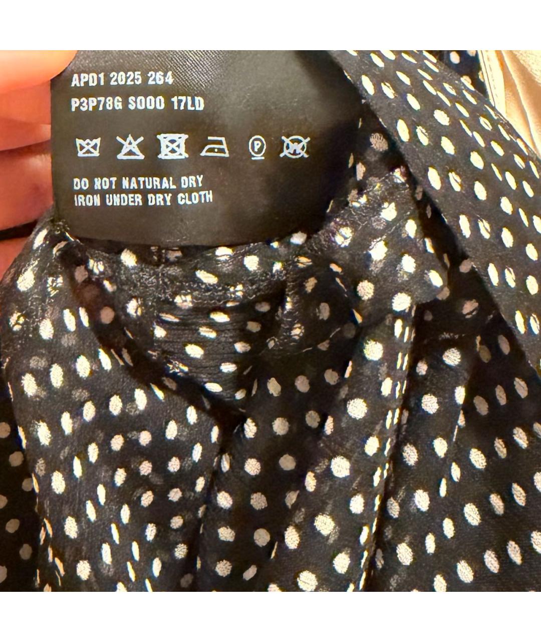 PRADA Черное шелковое платье, фото 7