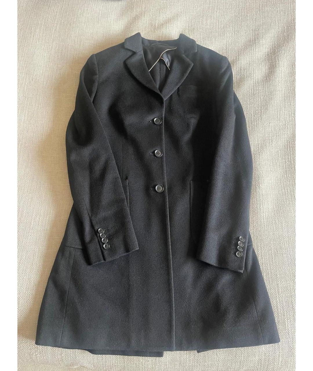 KITON Черное кашемировое пальто, фото 7