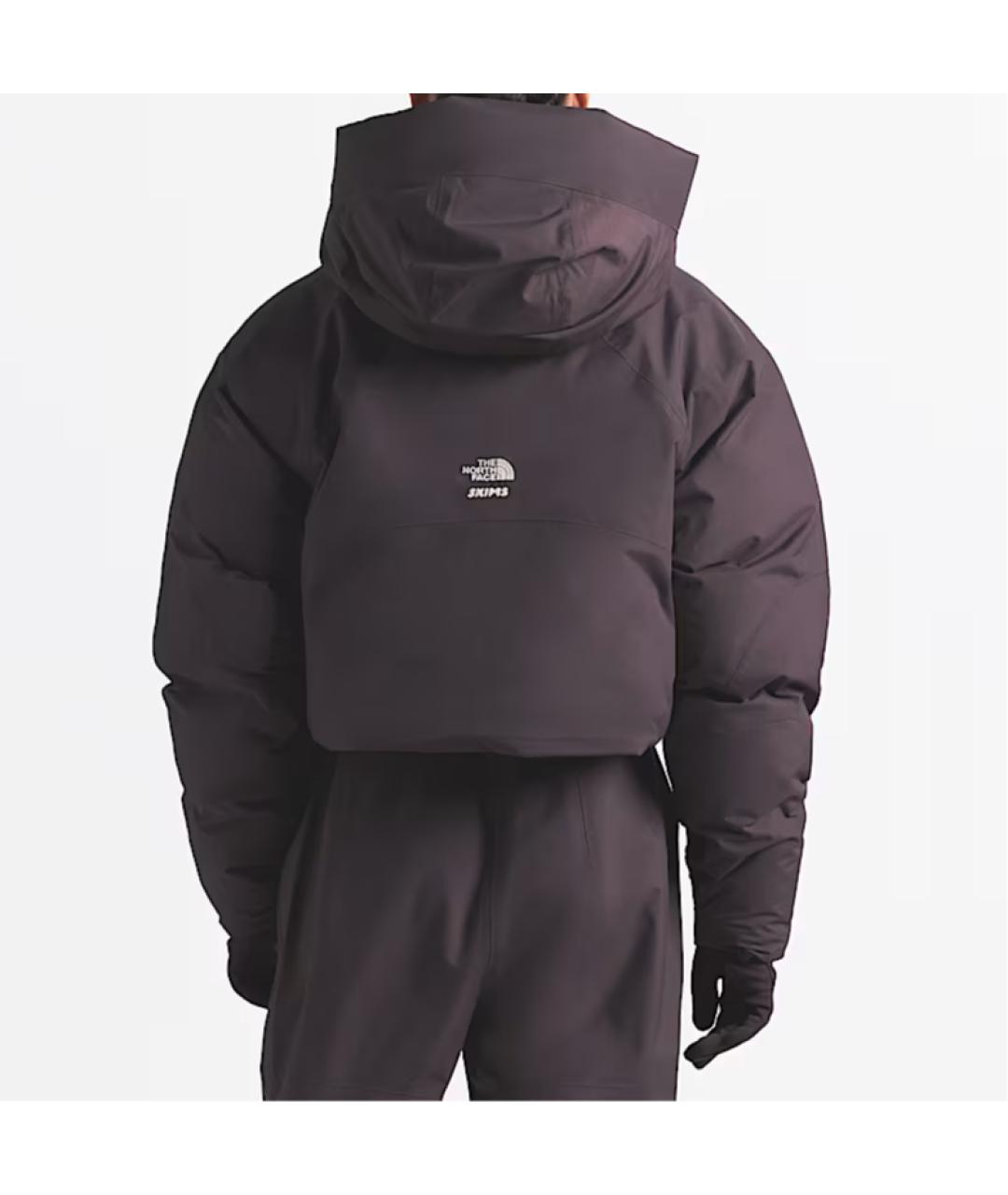 THE NORTH FACE Коричневая полиамидовая куртка, фото 3