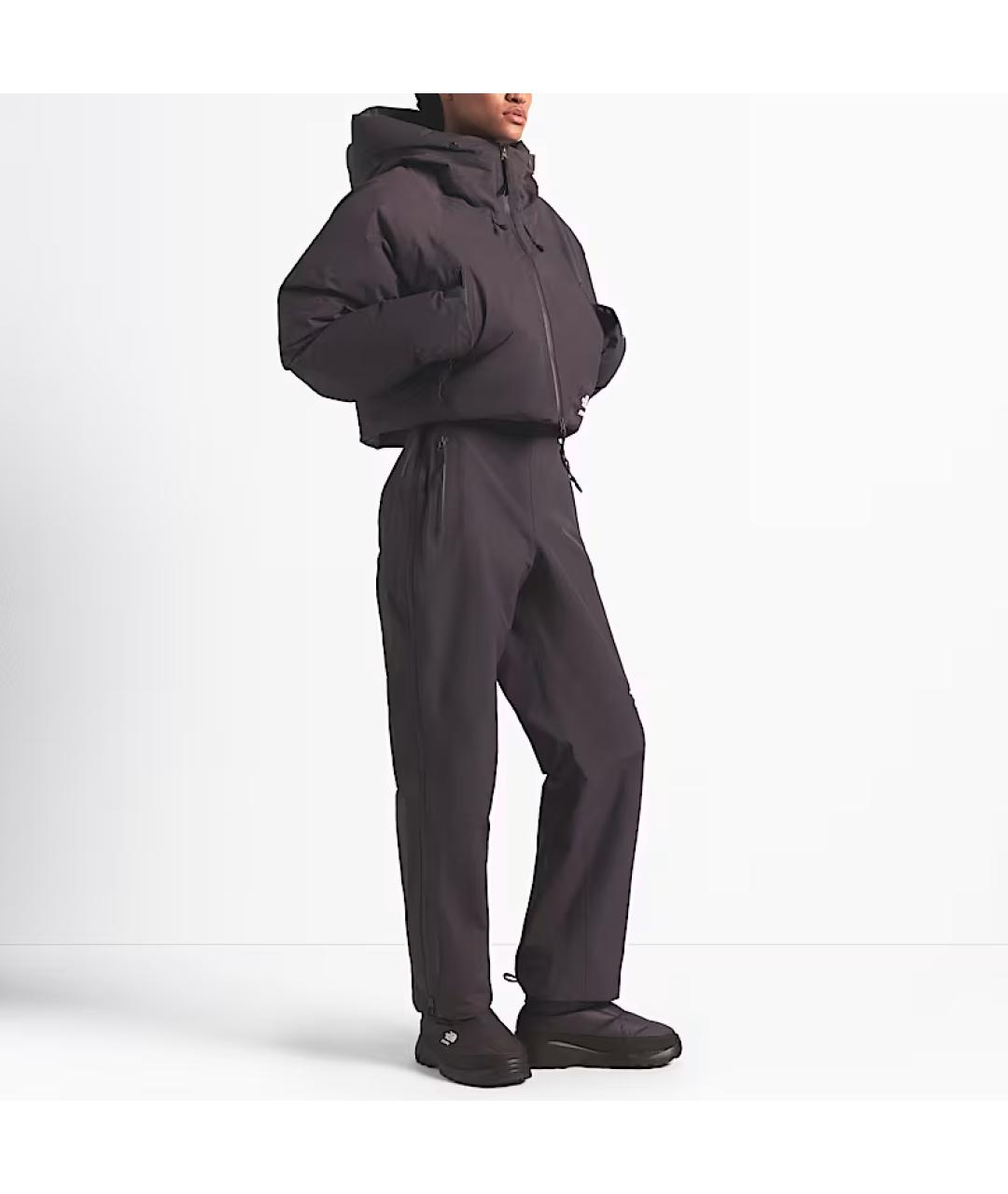 THE NORTH FACE Коричневая полиамидовая куртка, фото 4