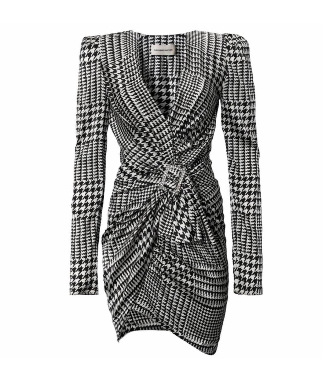 ALEXANDRE VAUTHIER Серое атласное вечернее платье, фото 1