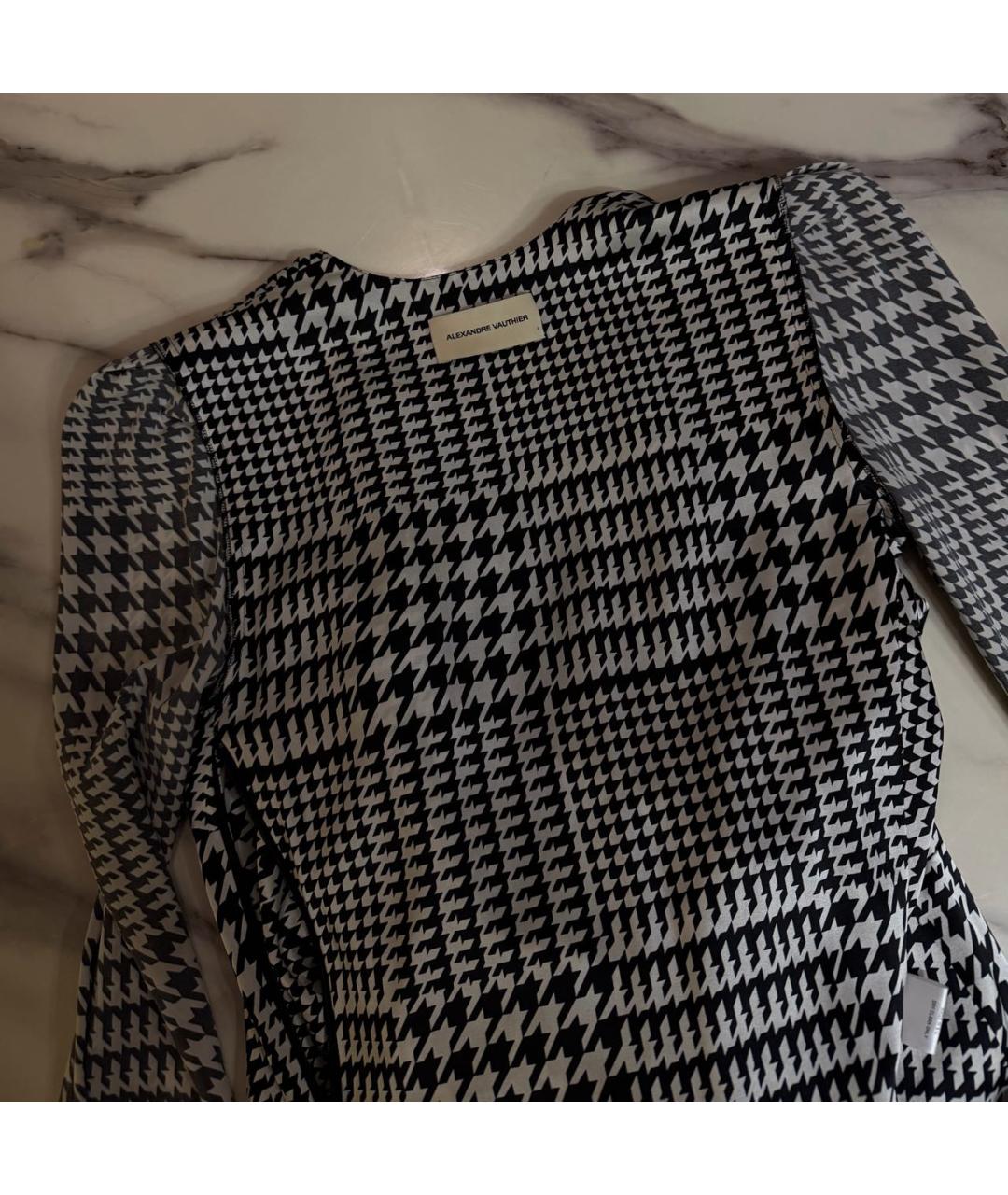 ALEXANDRE VAUTHIER Серое атласное вечернее платье, фото 3