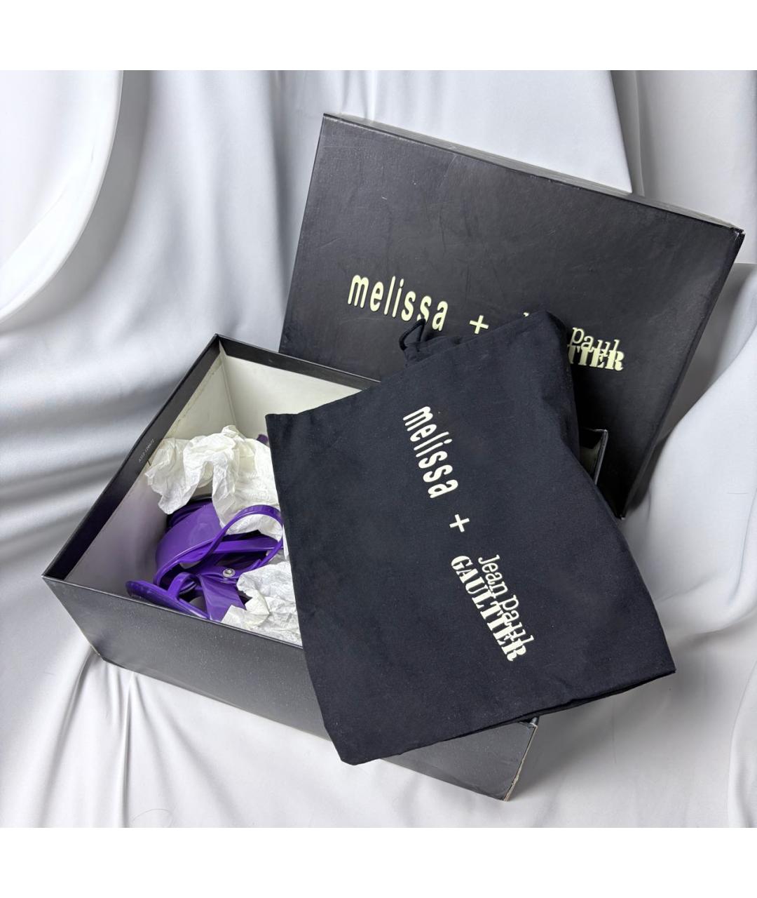 JEAN PAUL GAULTIER Фуксия босоножки, фото 8