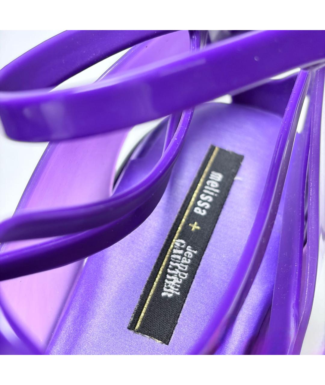 JEAN PAUL GAULTIER Фуксия босоножки, фото 3