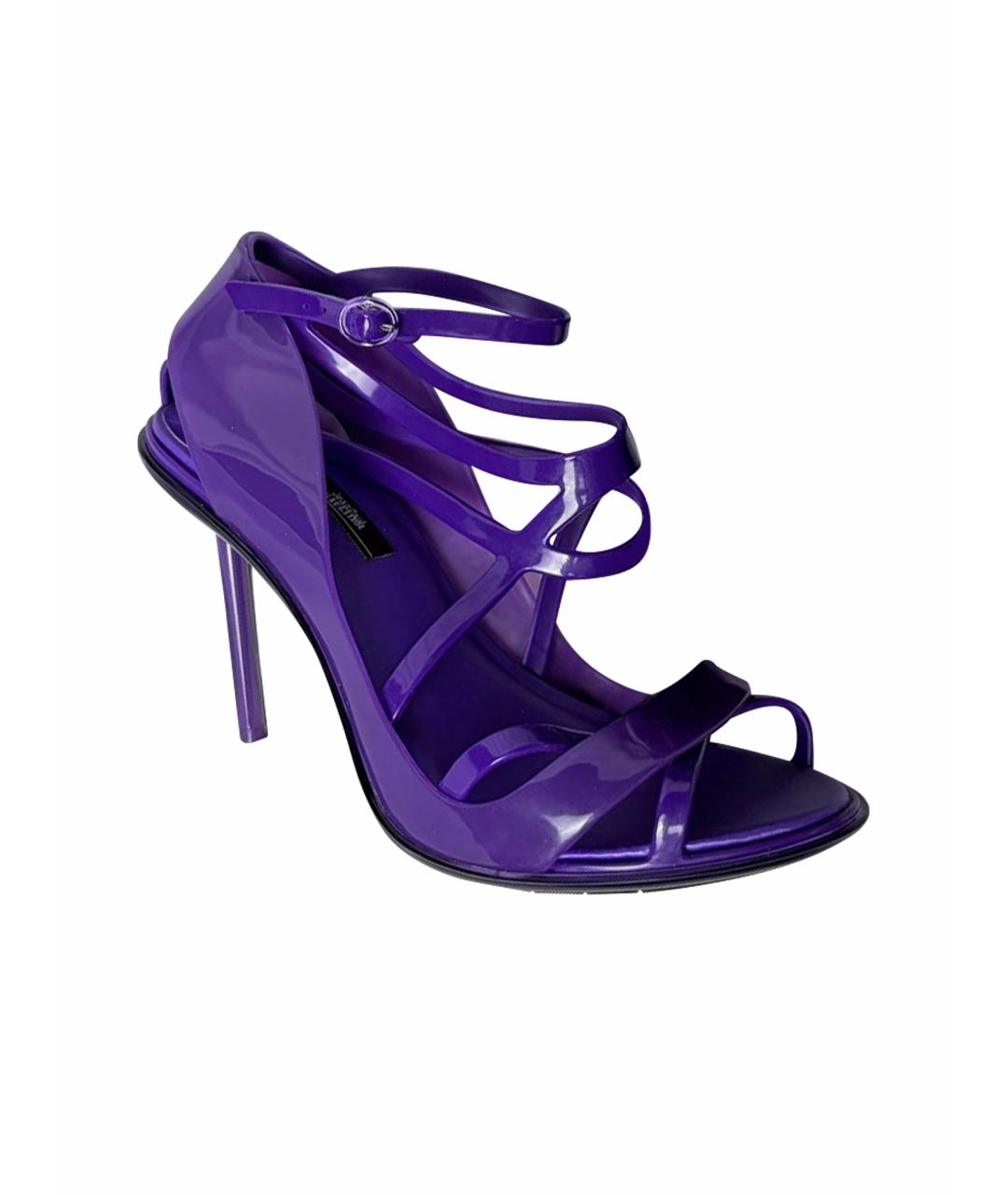 JEAN PAUL GAULTIER Фуксия босоножки, фото 1