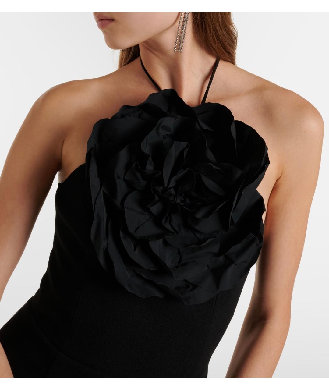 REBECCA VALLANCE Черное полиэстеровое коктейльное платье, фото 4