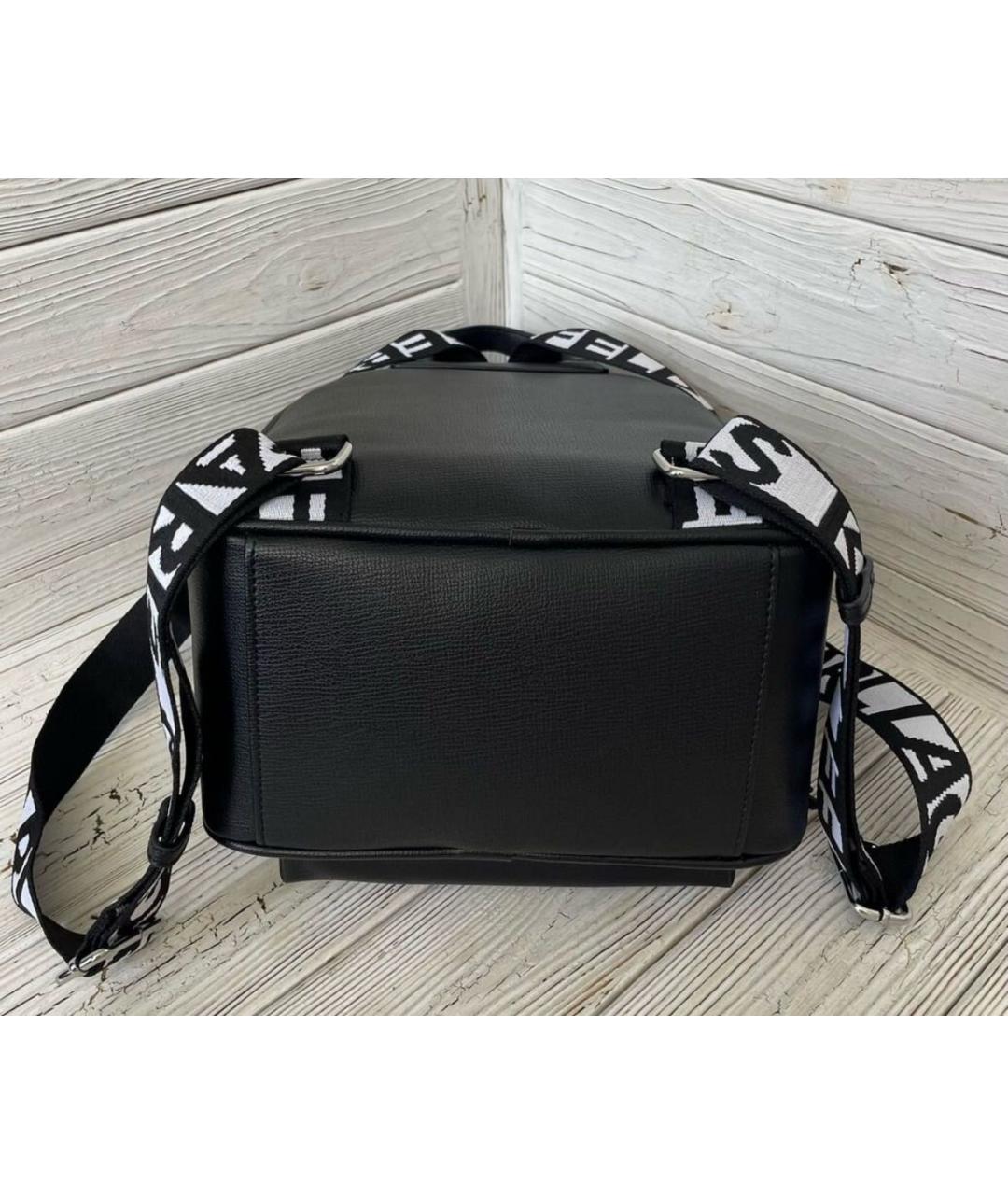 KARL LAGERFELD Черный рюкзак из искусственной кожи, фото 6