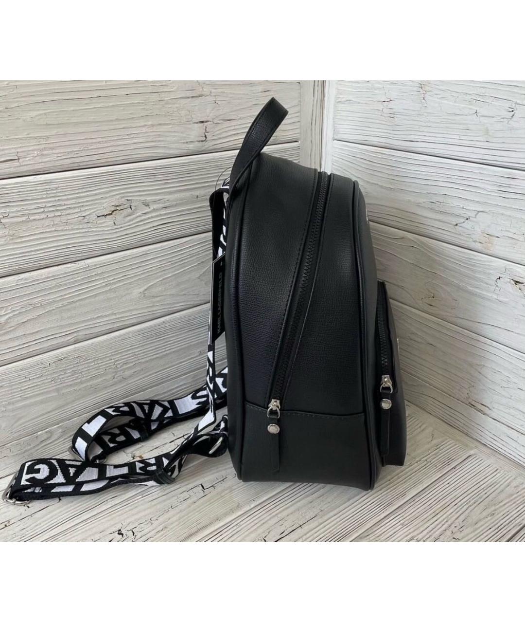 KARL LAGERFELD Черный рюкзак из искусственной кожи, фото 4