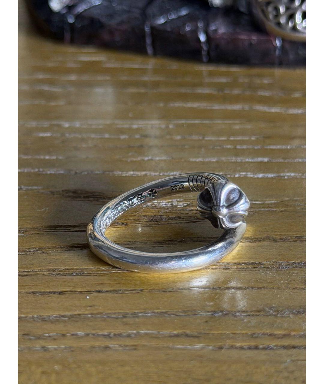 CHROME HEARTS Серебряное серебряное кольцо, фото 5
