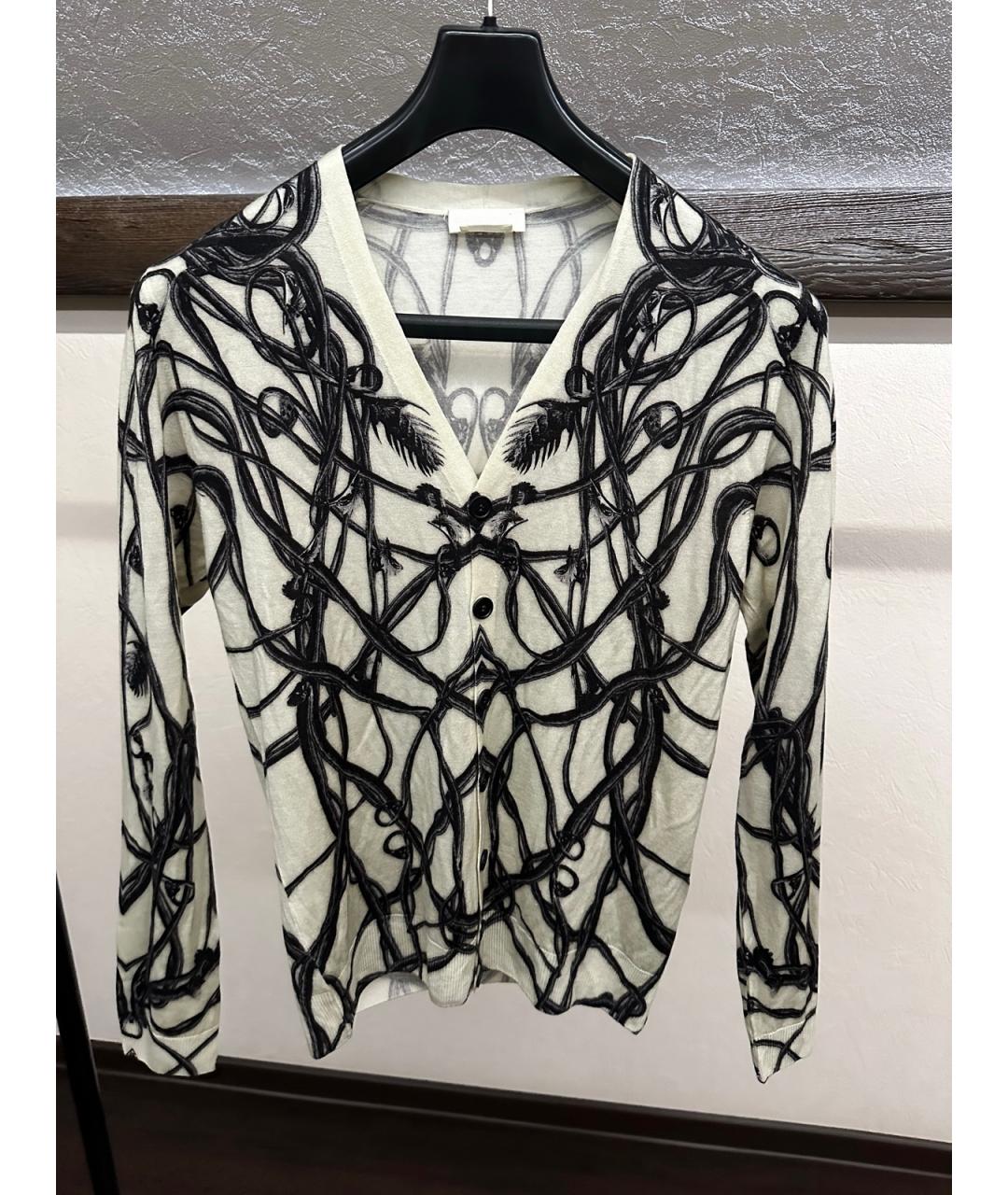 ALEXANDER MCQUEEN Мульти шерстяной кардиган, фото 2