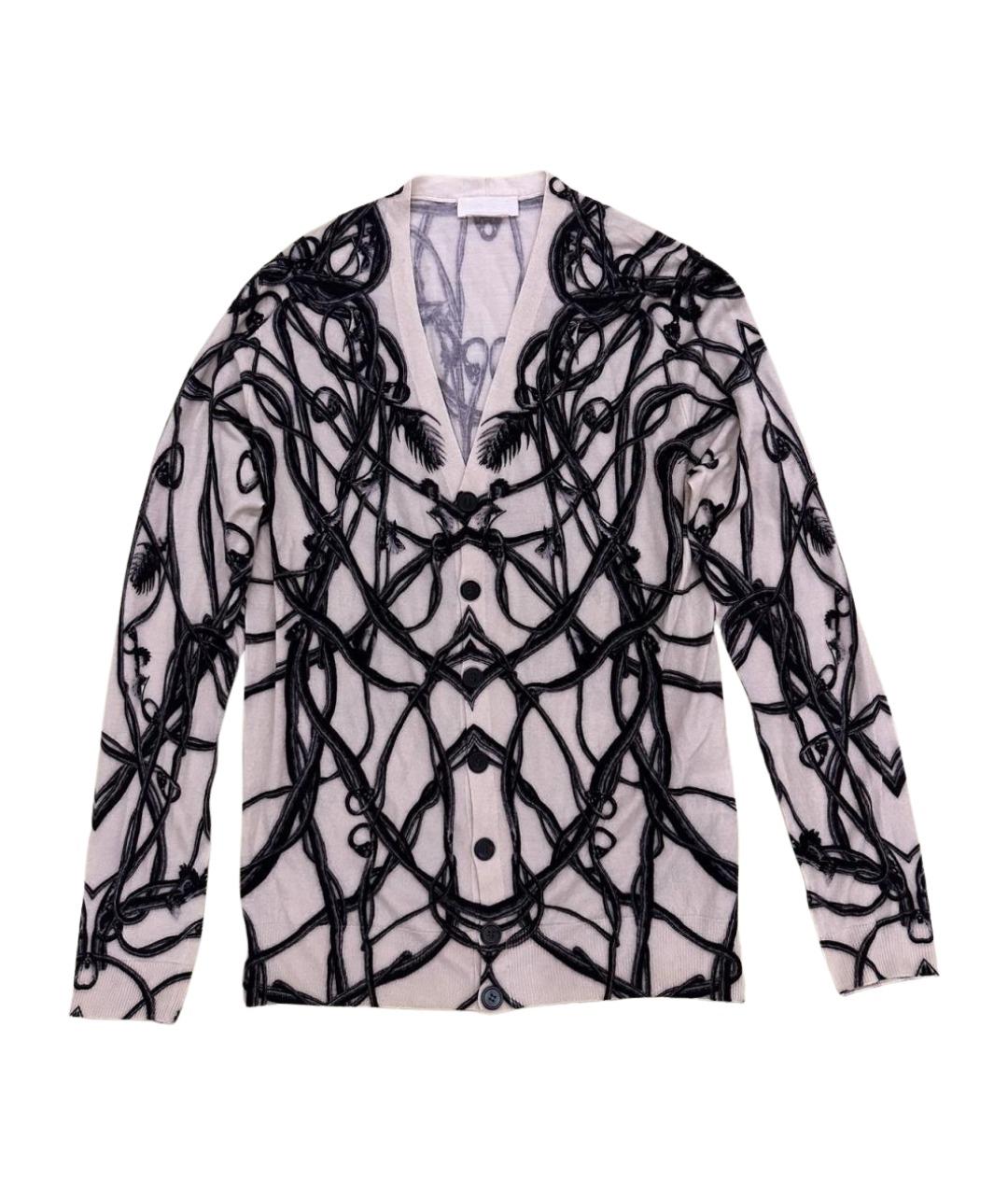 ALEXANDER MCQUEEN Мульти шерстяной кардиган, фото 1