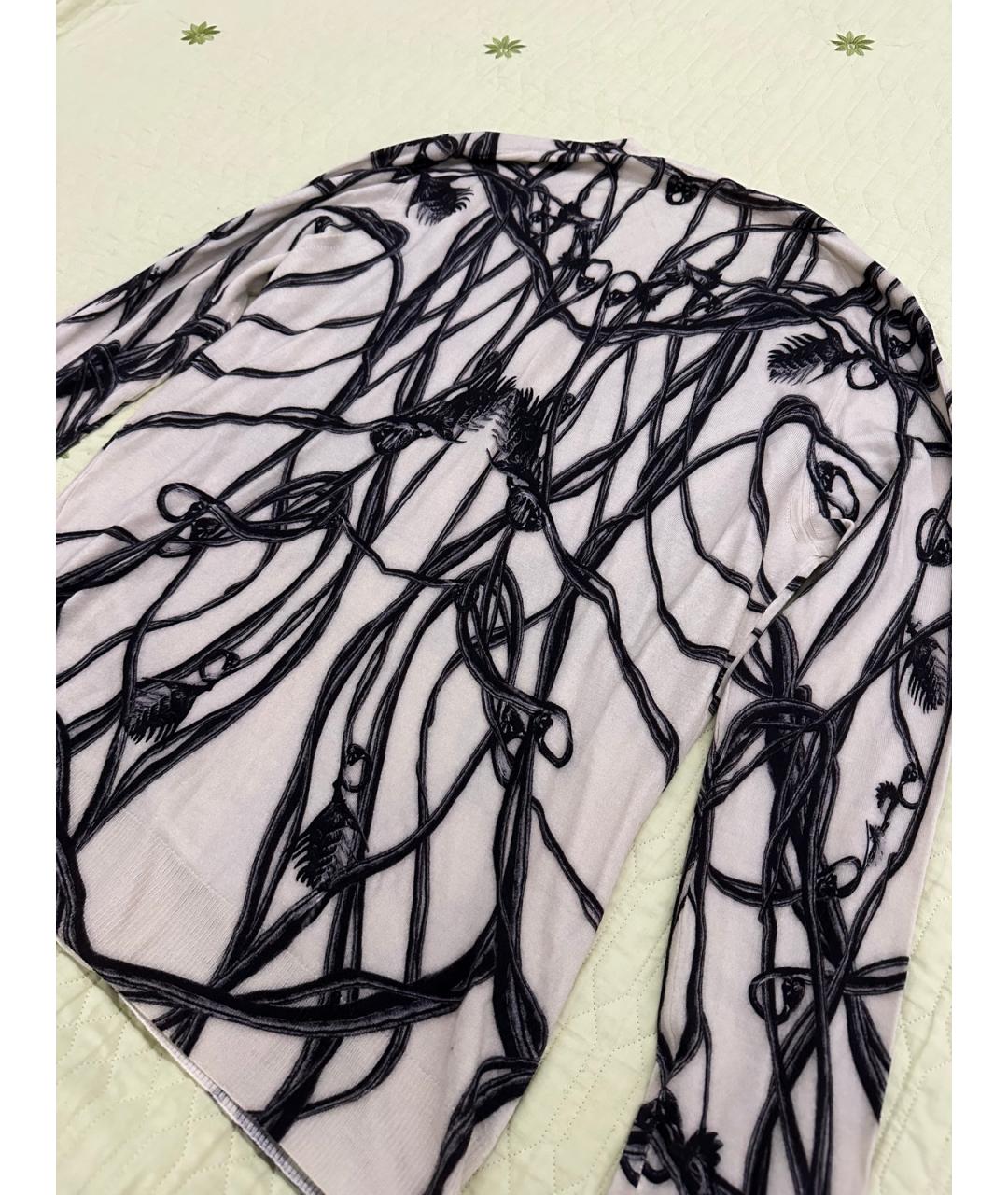 ALEXANDER MCQUEEN Мульти шерстяной кардиган, фото 6