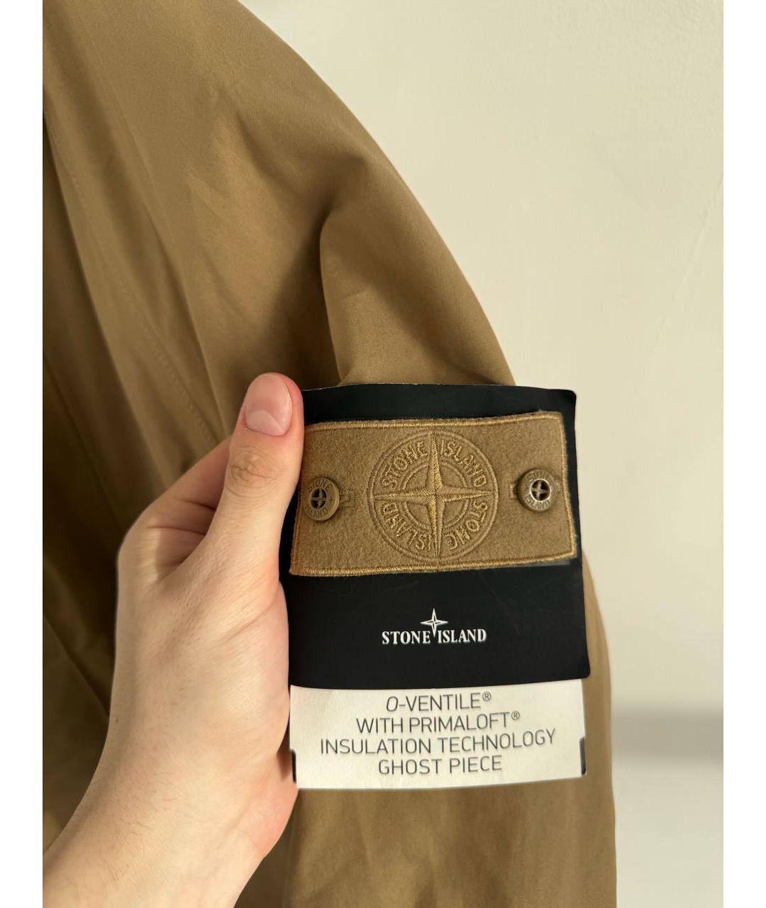 STONE ISLAND Коричневое пальто, фото 5