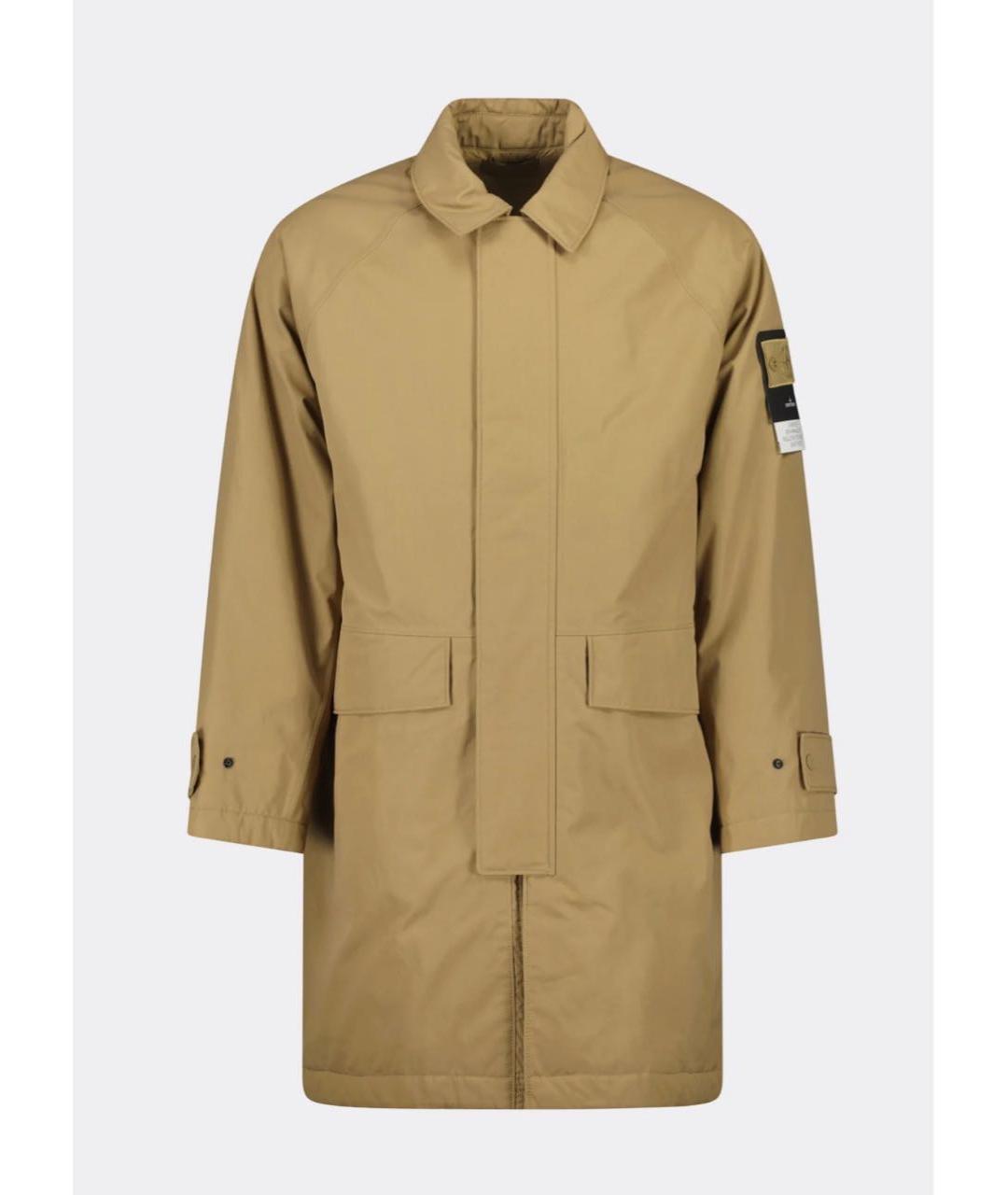 STONE ISLAND Коричневое пальто, фото 9