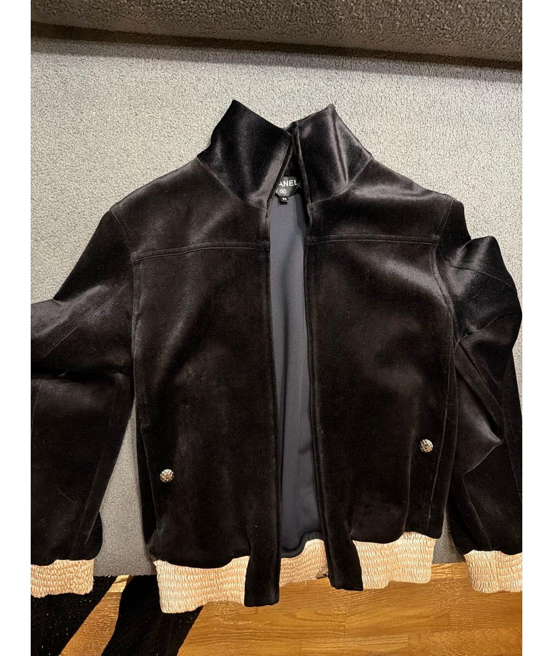 CHANEL Черная куртка, фото 7