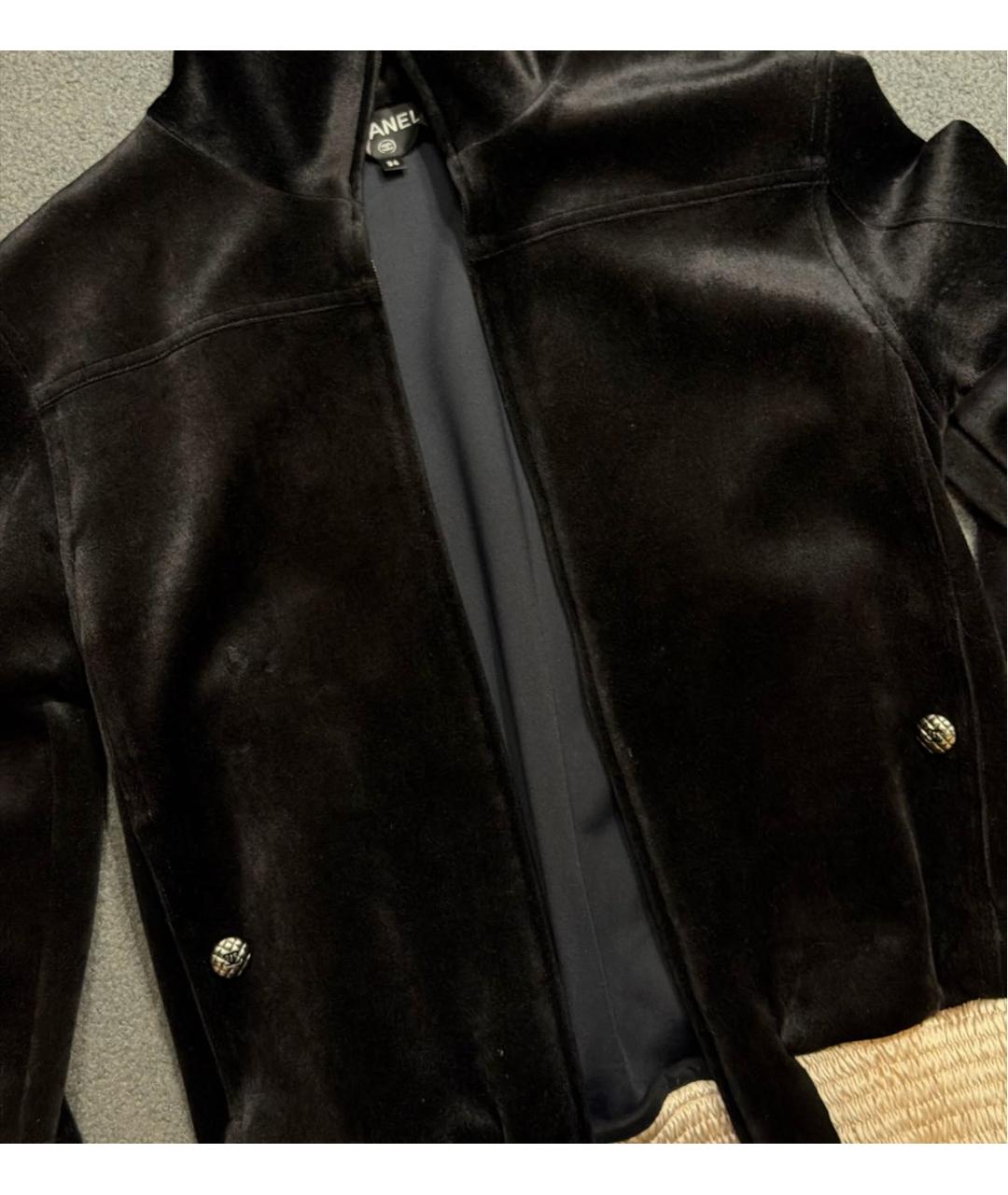 CHANEL Черная куртка, фото 4
